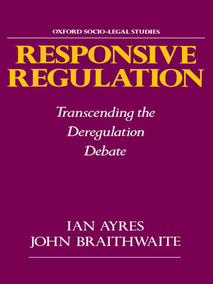 cover image of Responsive Regulation